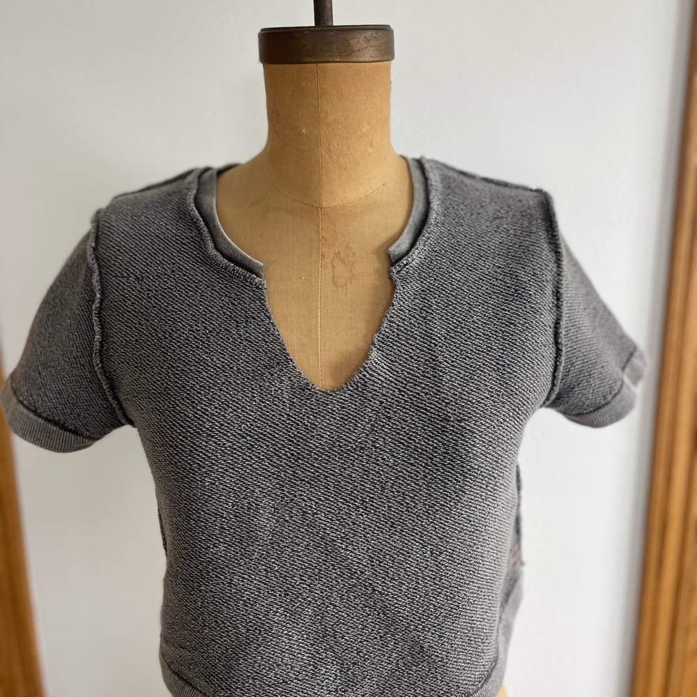 Urban Outfitters, BDG, Reverse Weave Crop Top